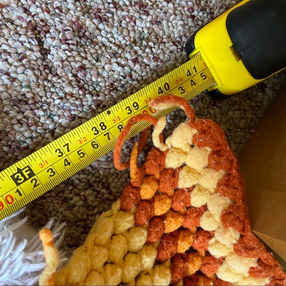 Vintage afghan throw blanket - Picture 5 of 6